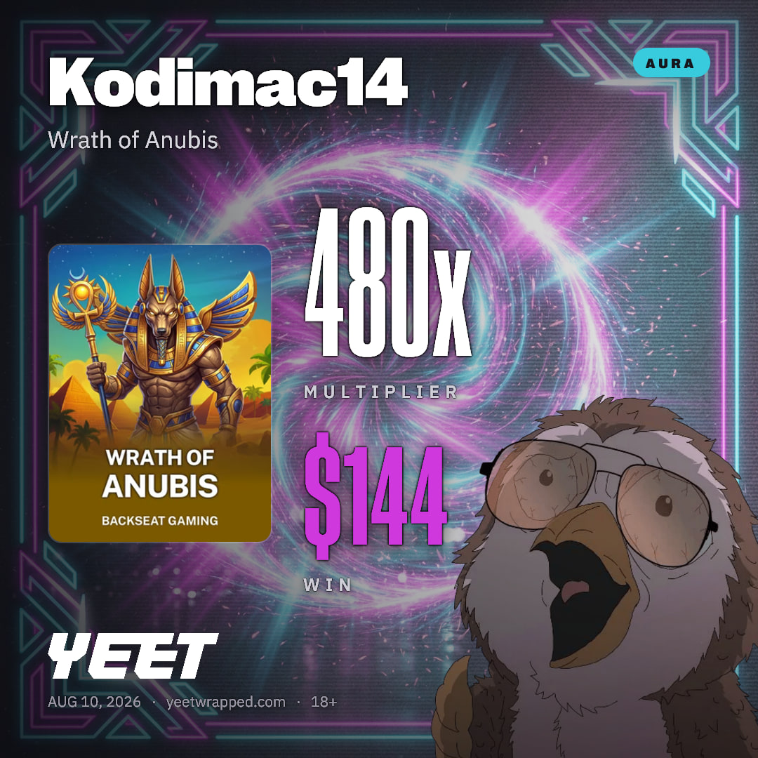 Kodimac14 hit 479.6x on Wrath of Anubis