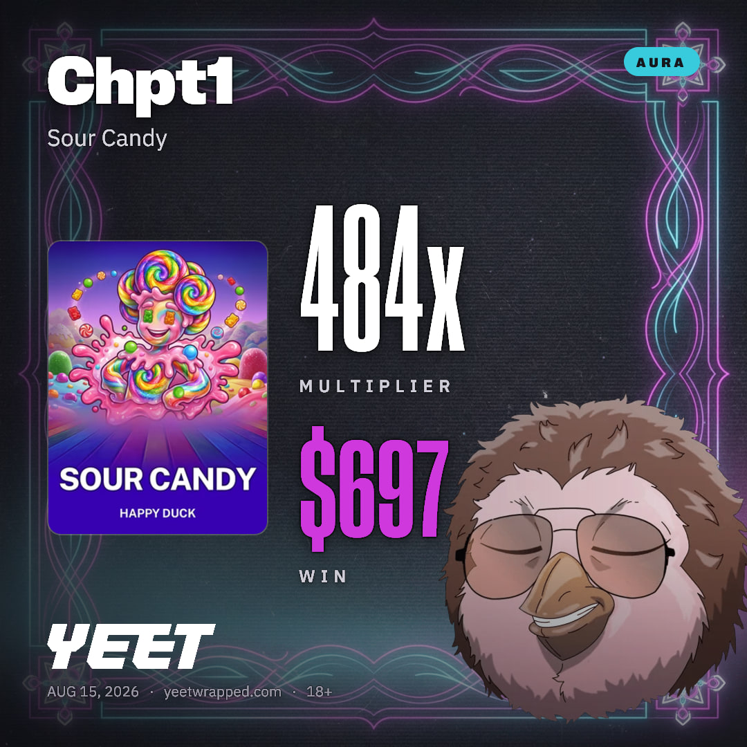 Chpt1 hit 483.5x on Sour Candy
