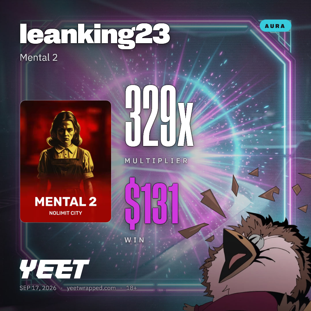 leanking23 hit 328.6x on Mental 2