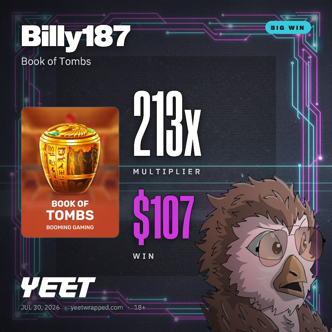 Billy187 hit 213x on Book of Tombs