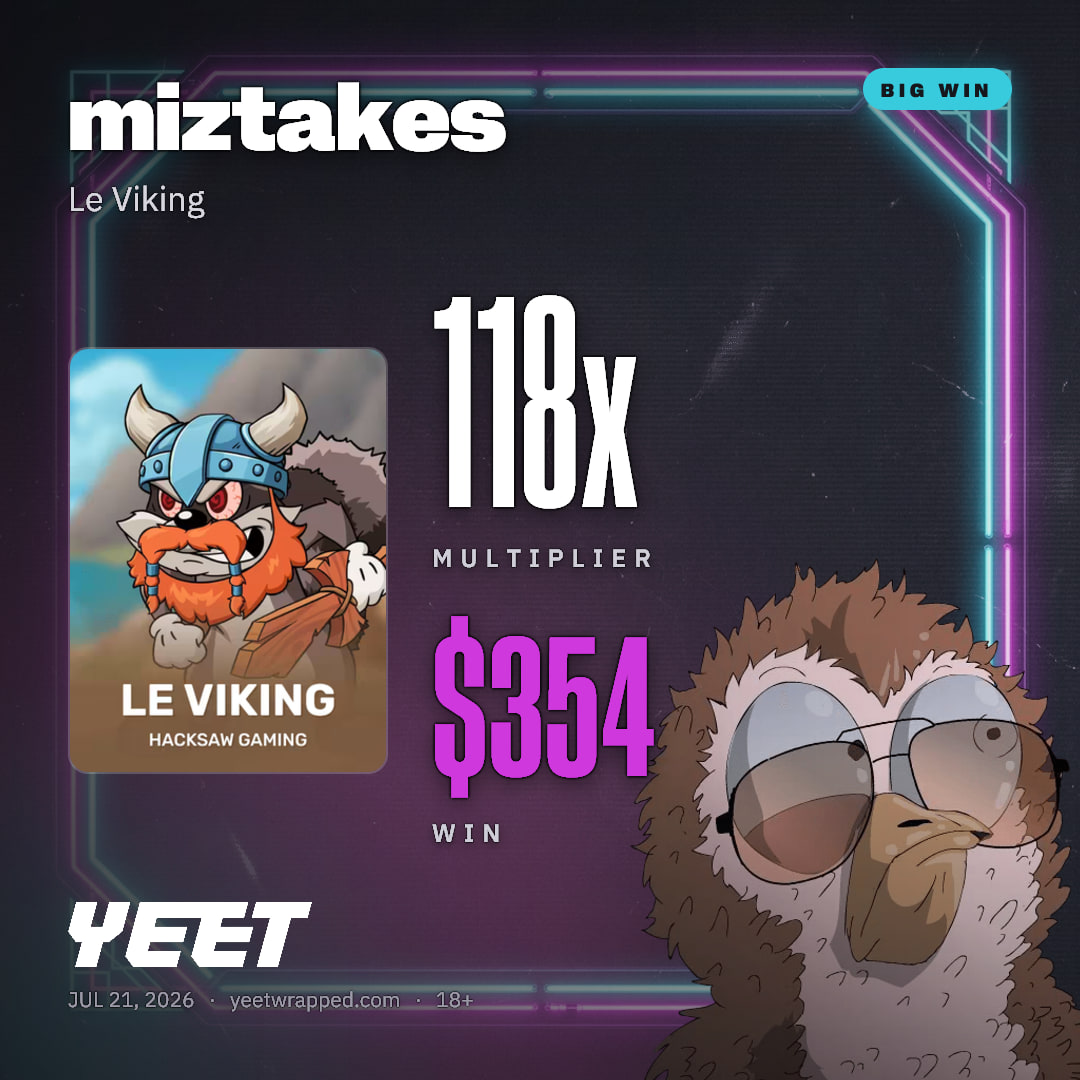 miztakes hit 118x on Le Viking