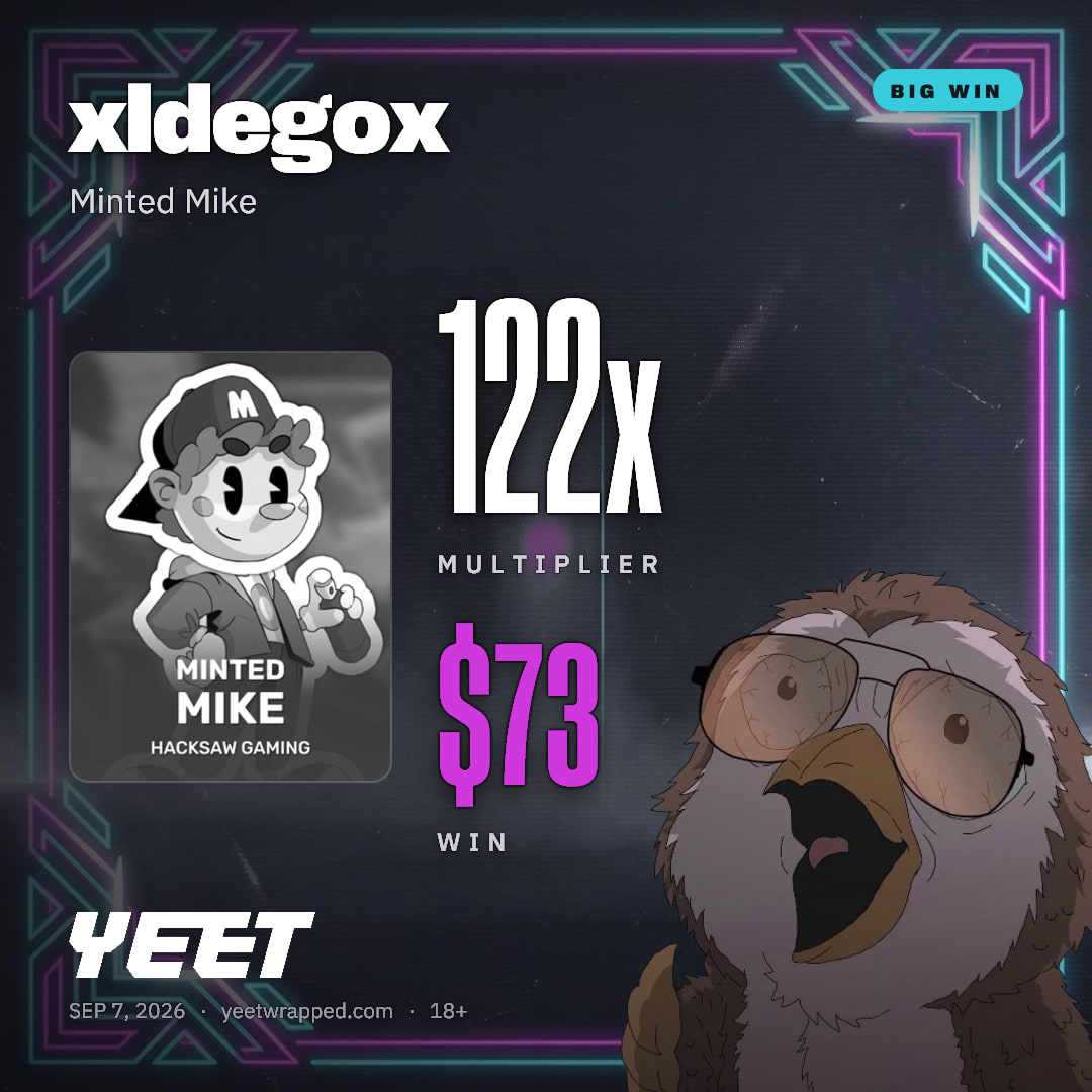 xldegox hit 122.4x on Minted Mike