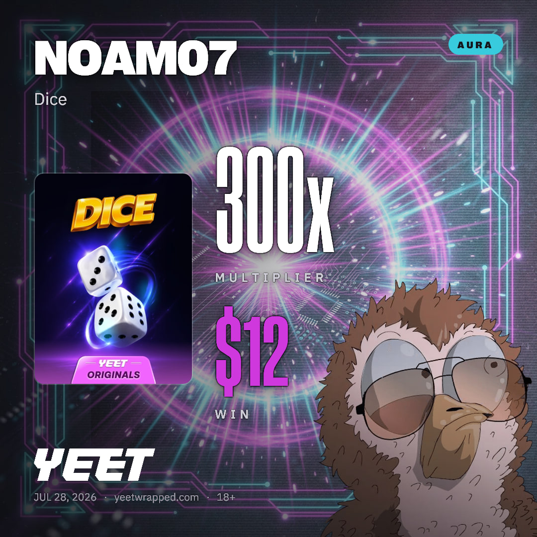 NOAM07 hit 300x on Dice