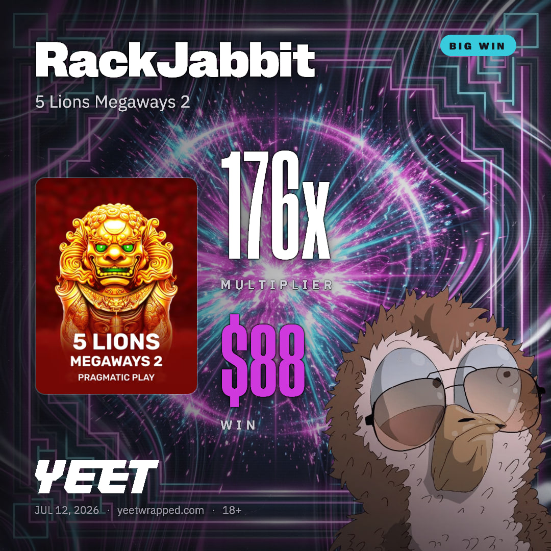 RackJabbit hit 176.3x on 5 Lions Megaways 2