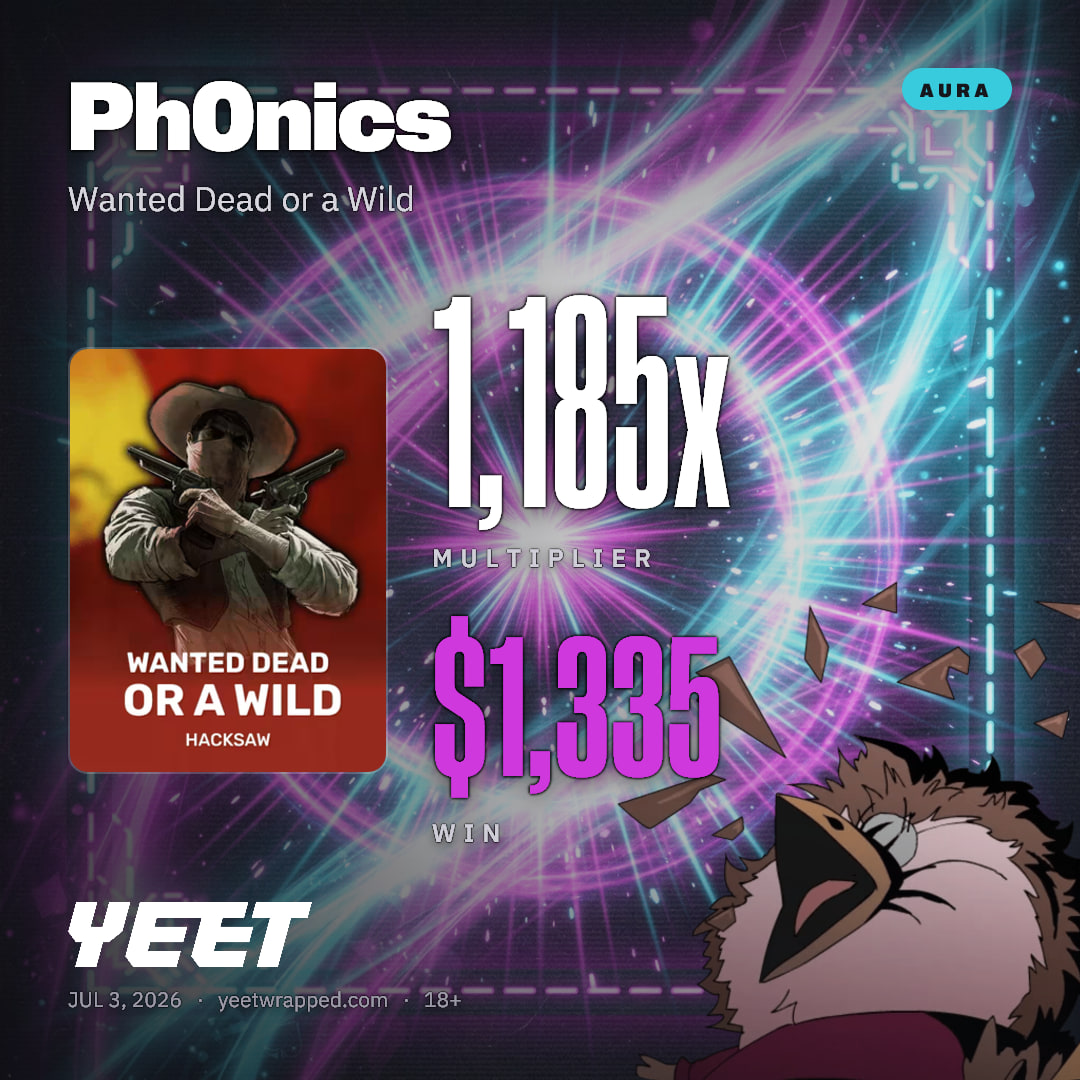Ph0nics hit 1,185x on Wanted Dead or a Wild