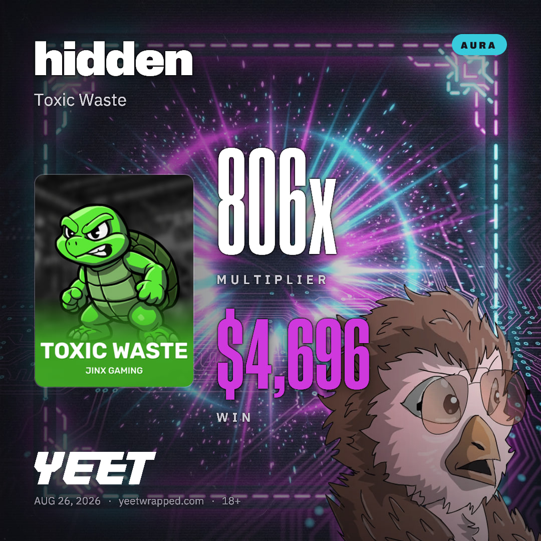 hidden hit 806x on Toxic Waste