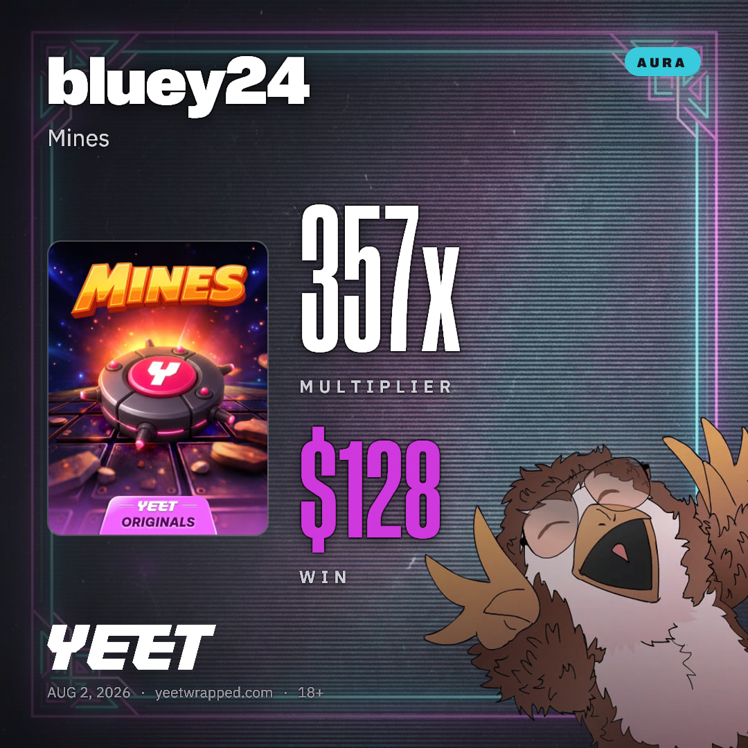bluey24 hit 356.6x on Mines
