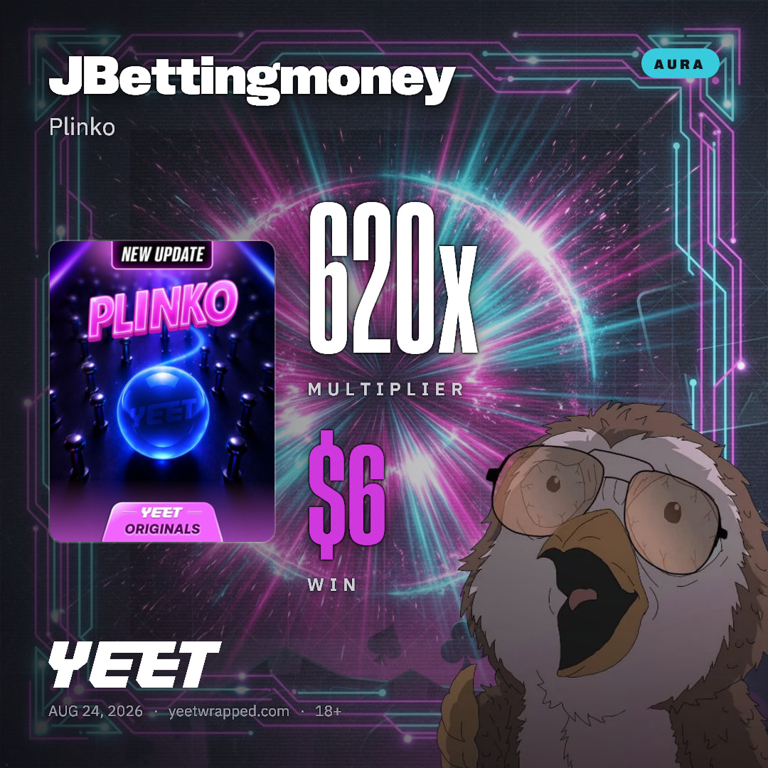 JBettingmoney hit 620x on Plinko