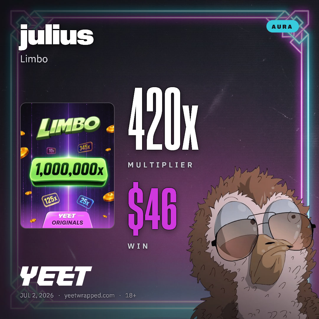 julius hit 420x on Limbo