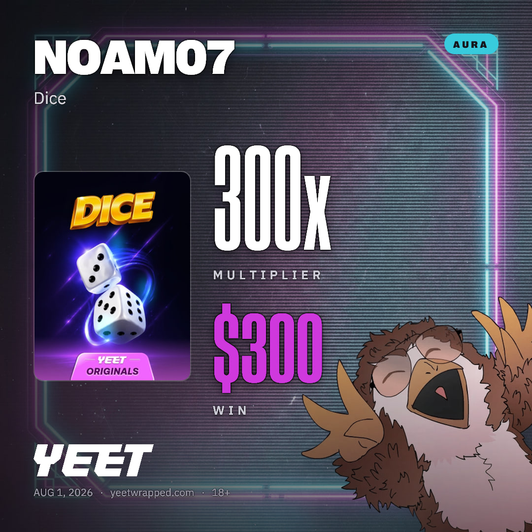 NOAM07 hit 300x on Dice