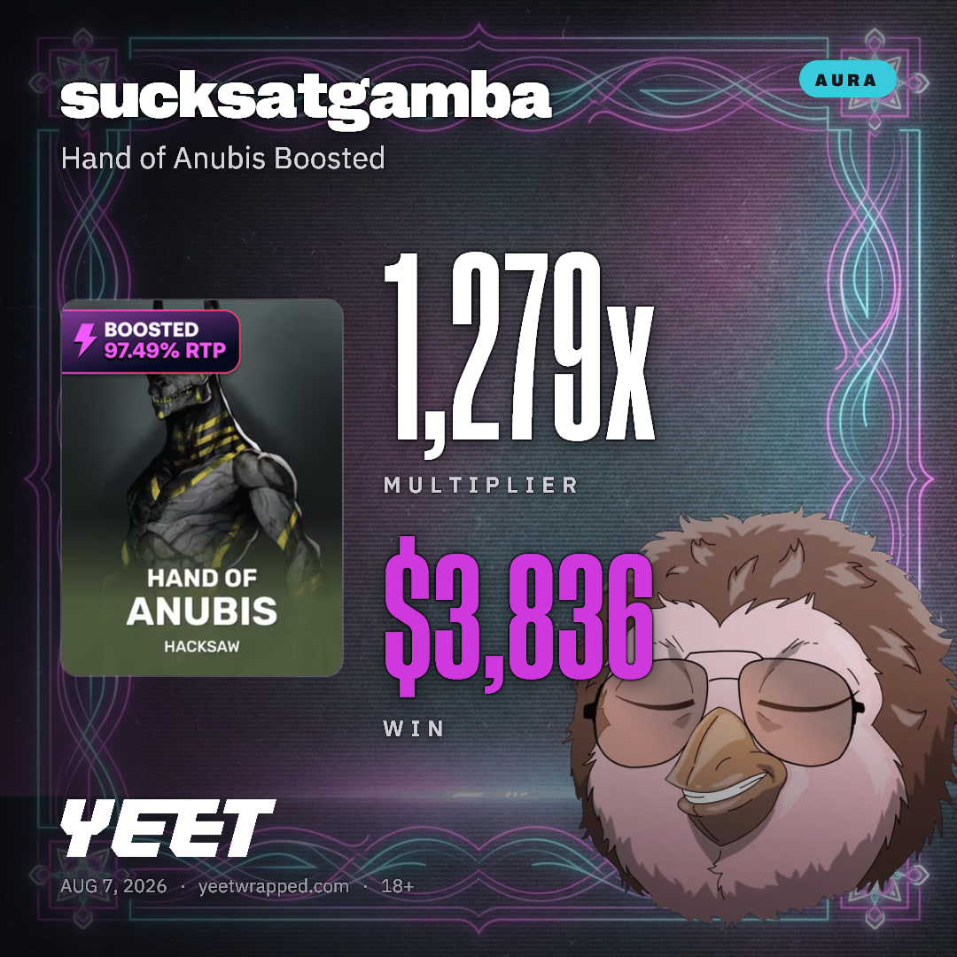 sucksatgamba hit 1,279x on Hand of Anubis Boosted