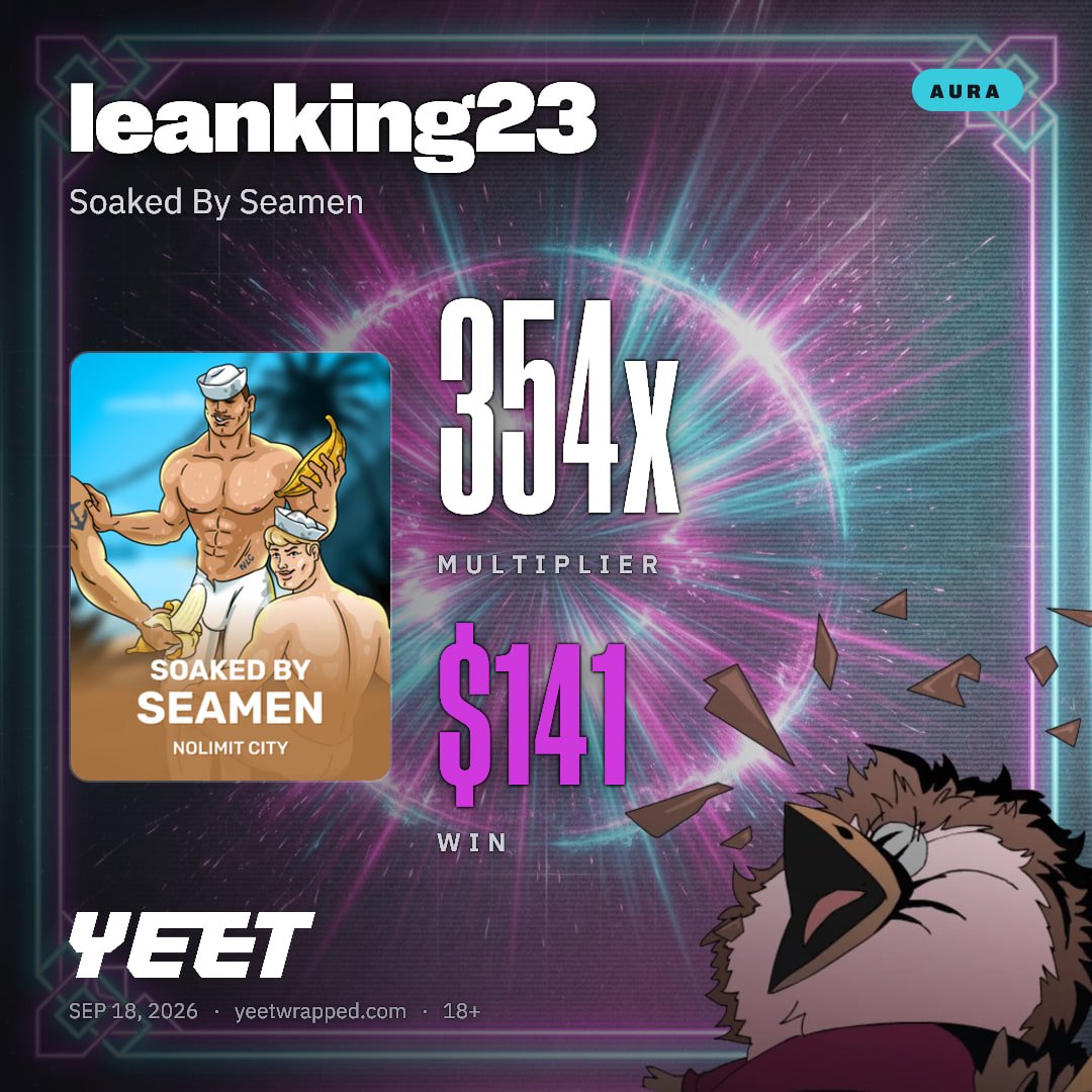 leanking23 hit 353.6x on Soaked By Seamen
