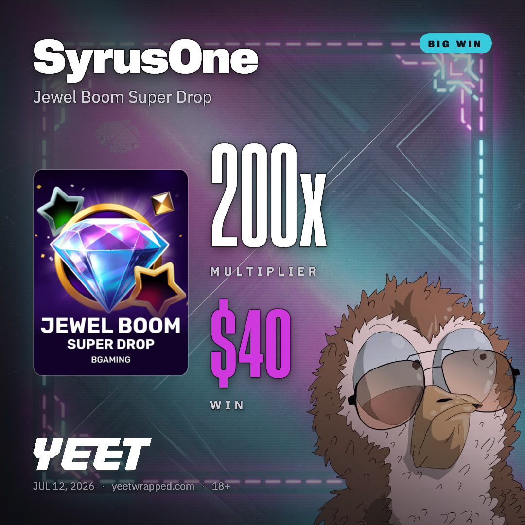 SyrusOne hit 200x on Jewel Boom Super Drop