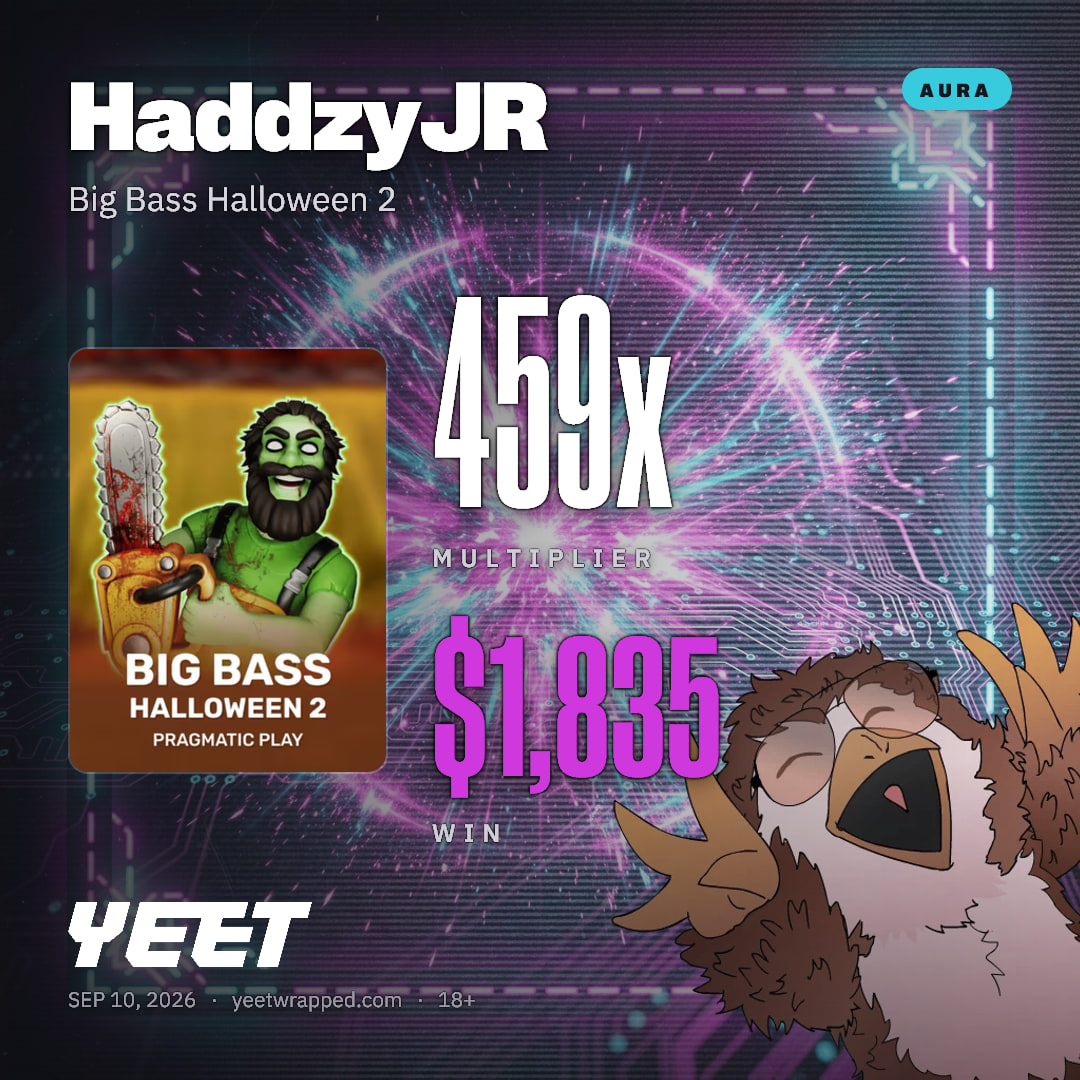 HaddzyJR hit 458.7x on Big Bass Halloween 2