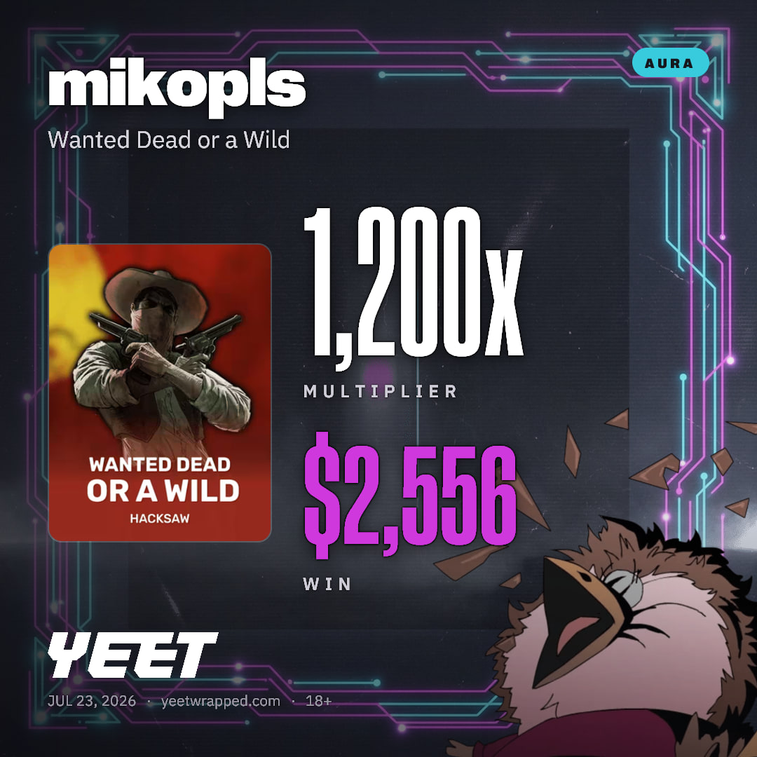mikopls hit 1,200x on Wanted Dead or a Wild
