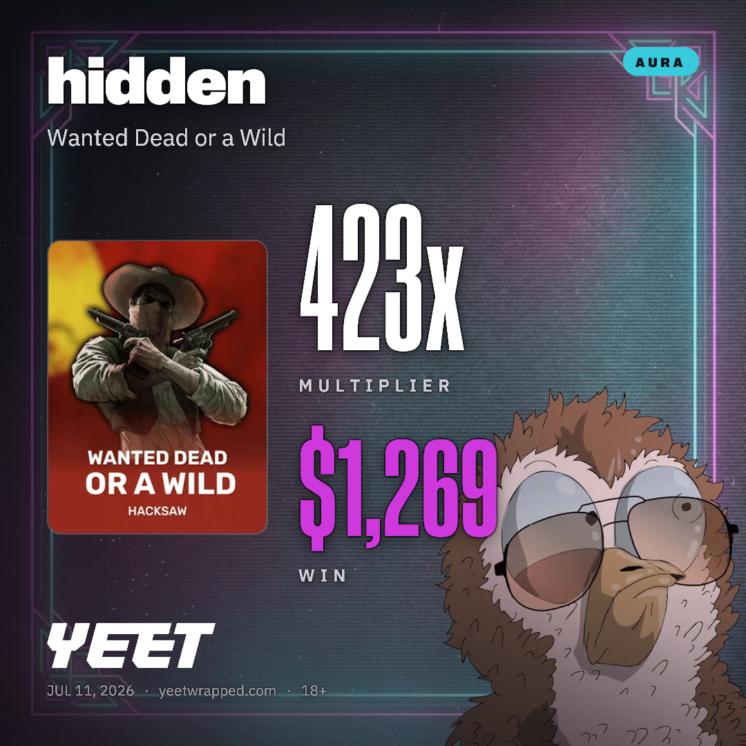 hidden hit 423x on Wanted Dead or a Wild