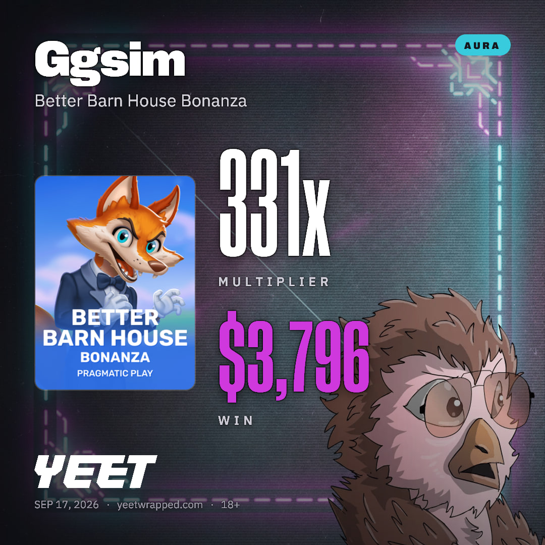 Ggsim hit 330.8x on Better Barn House Bonanza