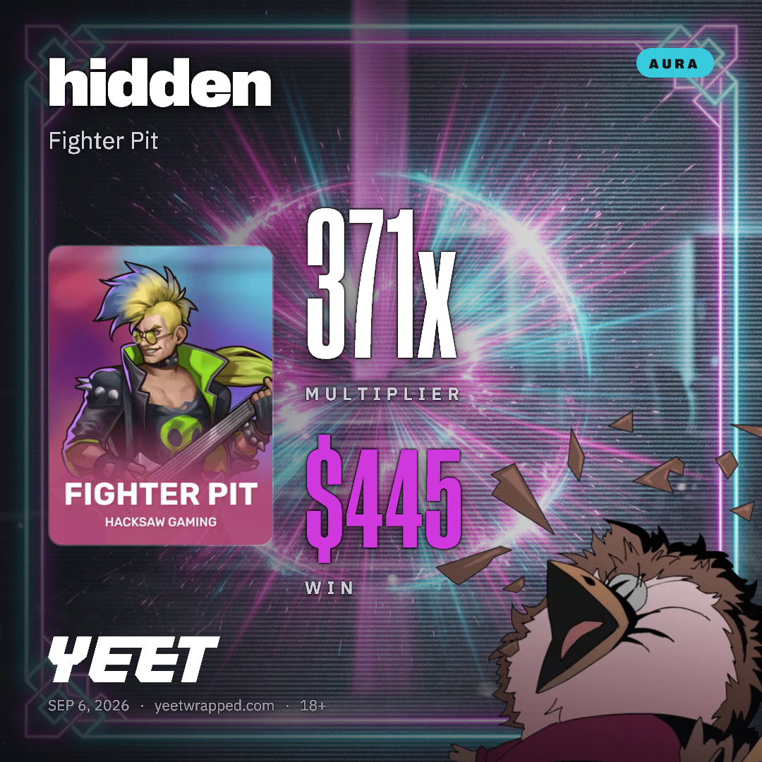 hidden hit 370.6x on Fighter Pit