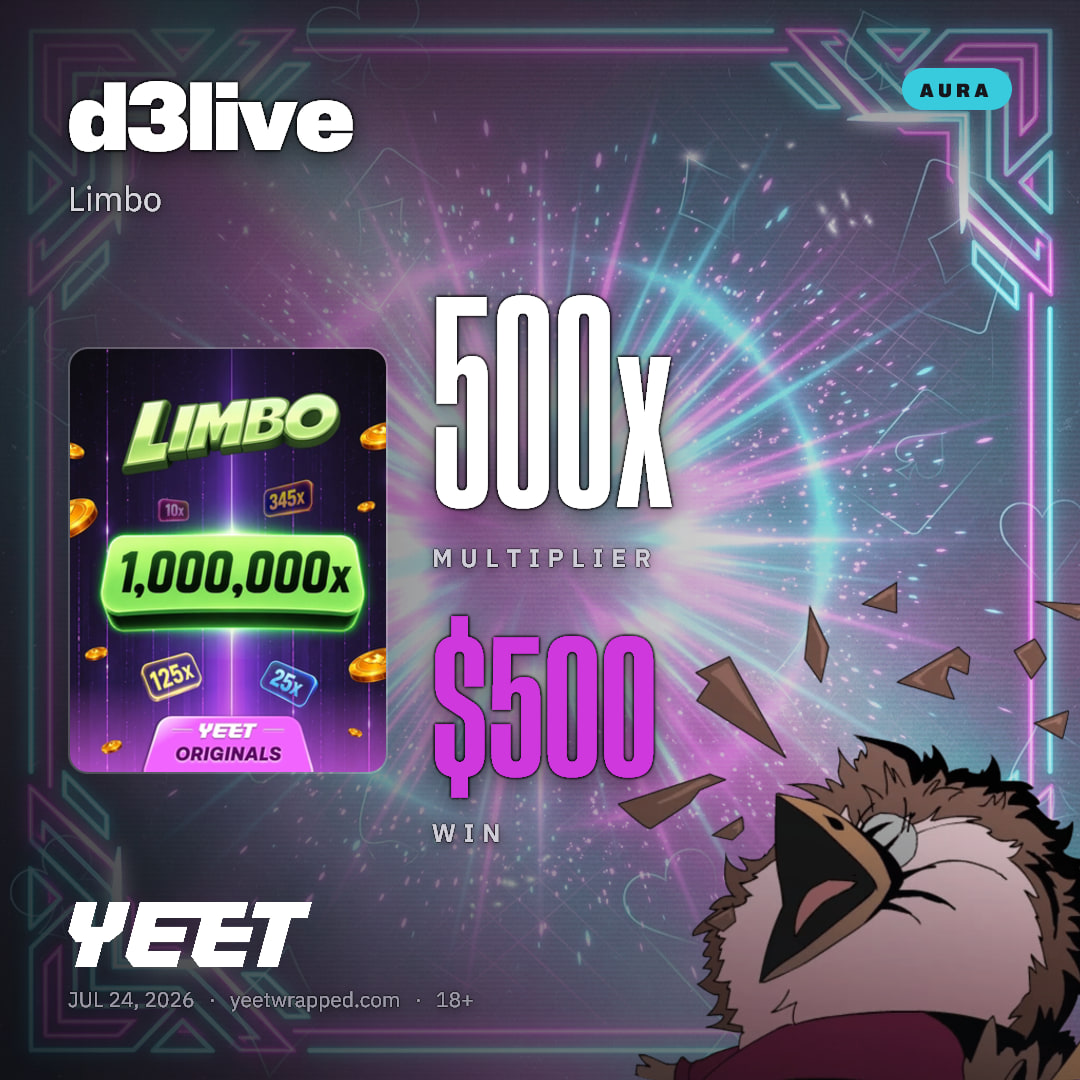 d3live hit 500x on Limbo