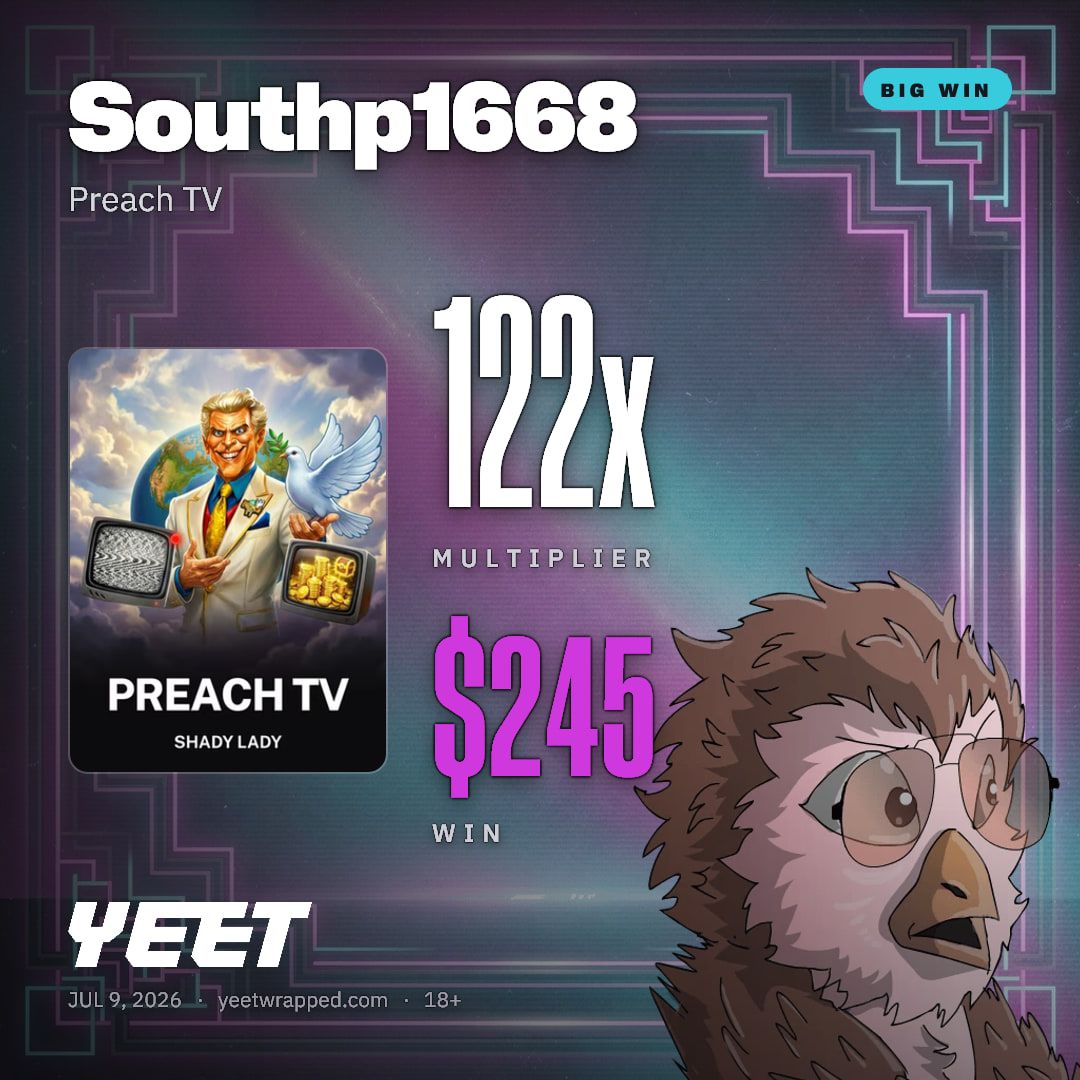 Southp1668 hit 122.4x on Preach TV