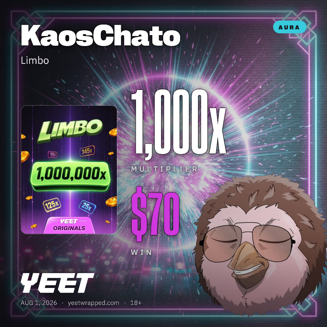 KaosChato hit 1,000x on Limbo