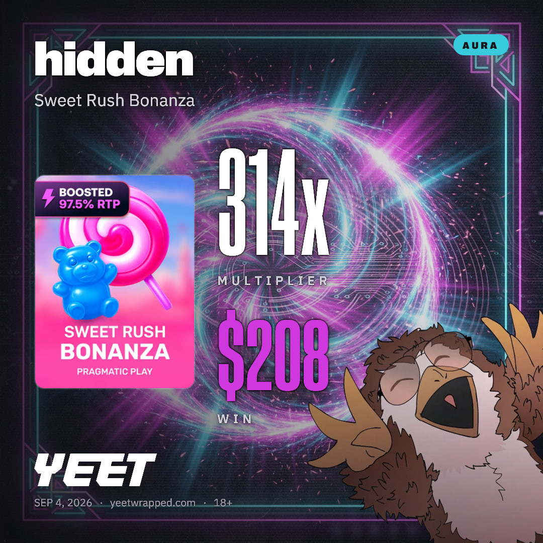 hidden hit 314.1x on Sweet Rush Bonanza
