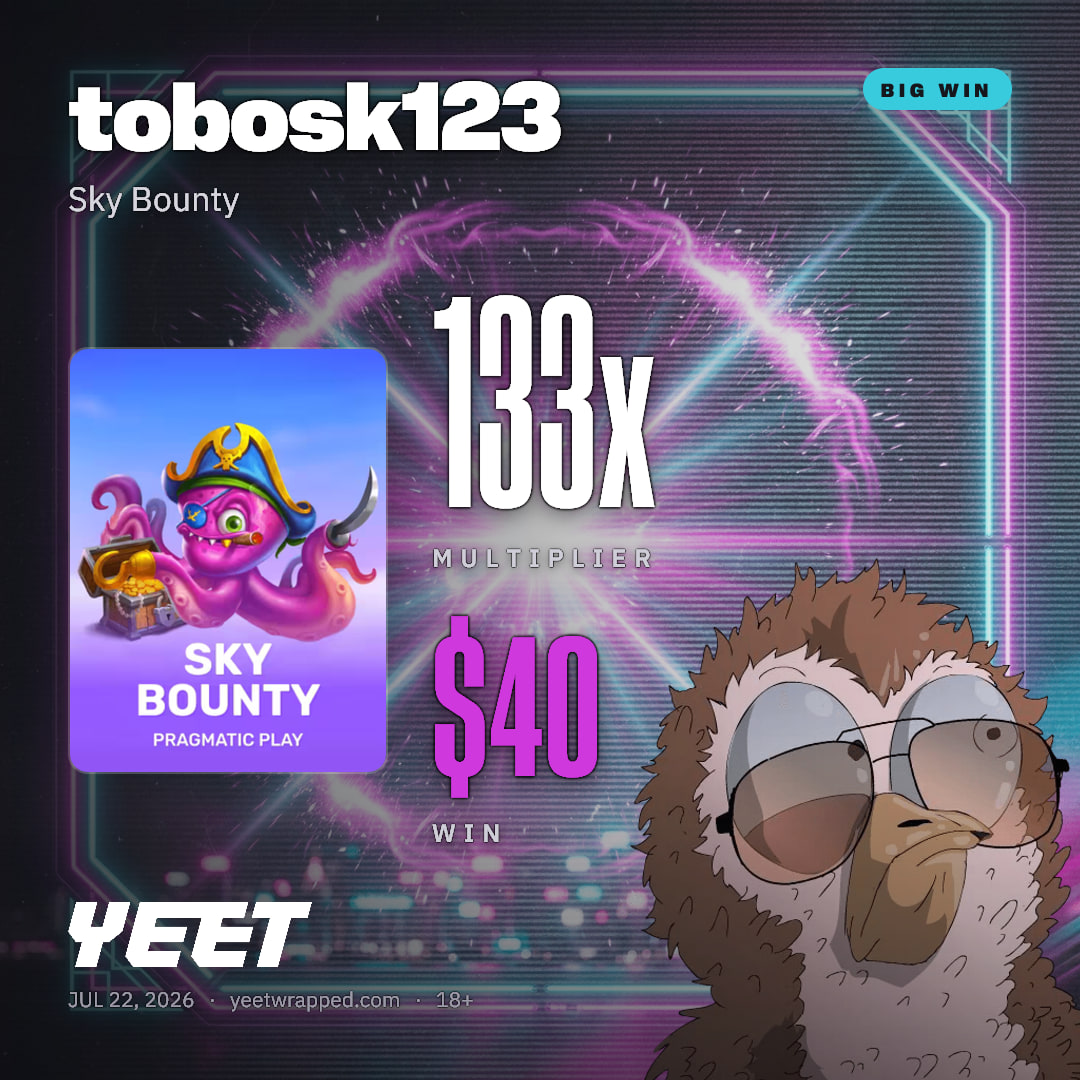 tobosk123 hit 132.7x on Sky Bounty