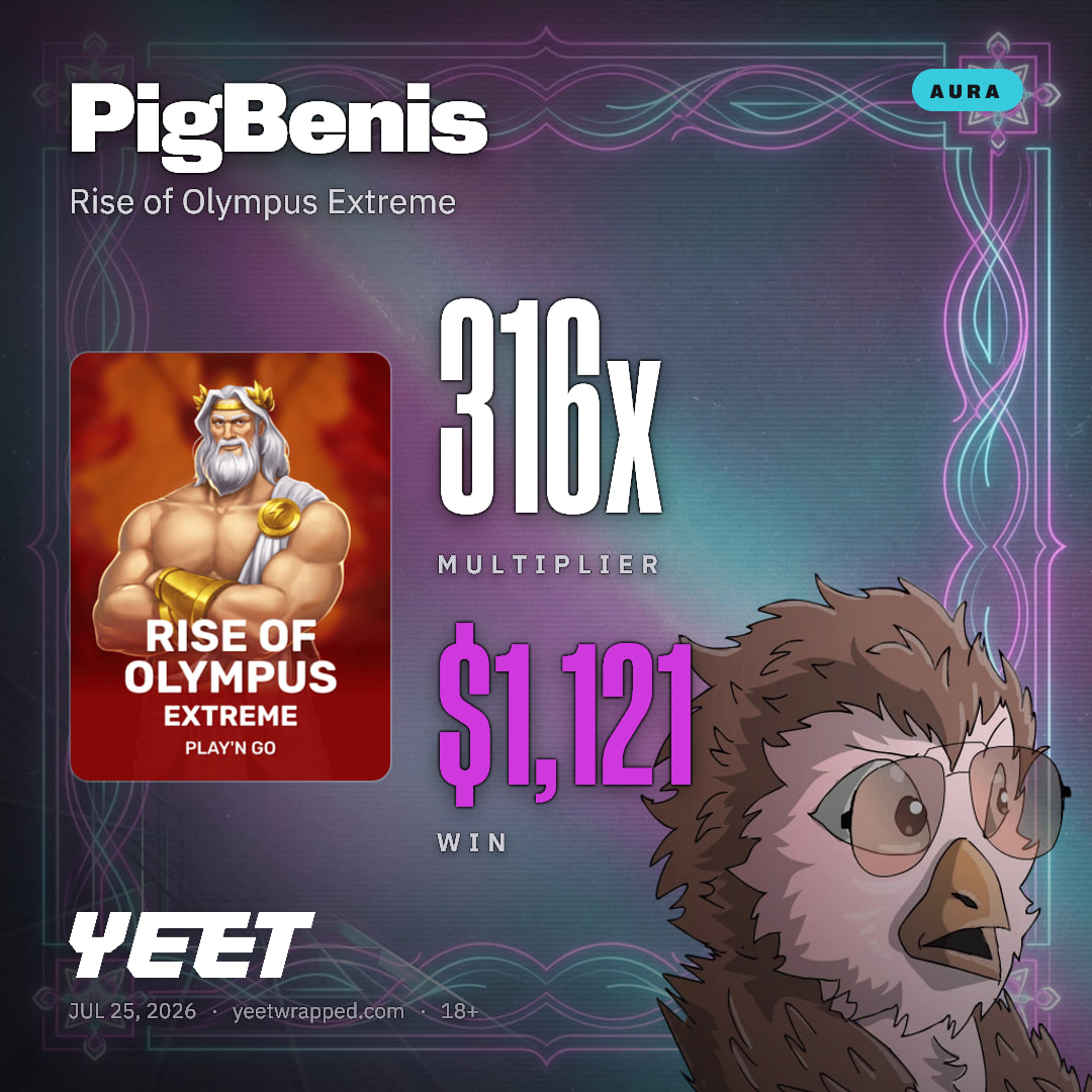 PigBenis hit 316x on Rise of Olympus Extreme