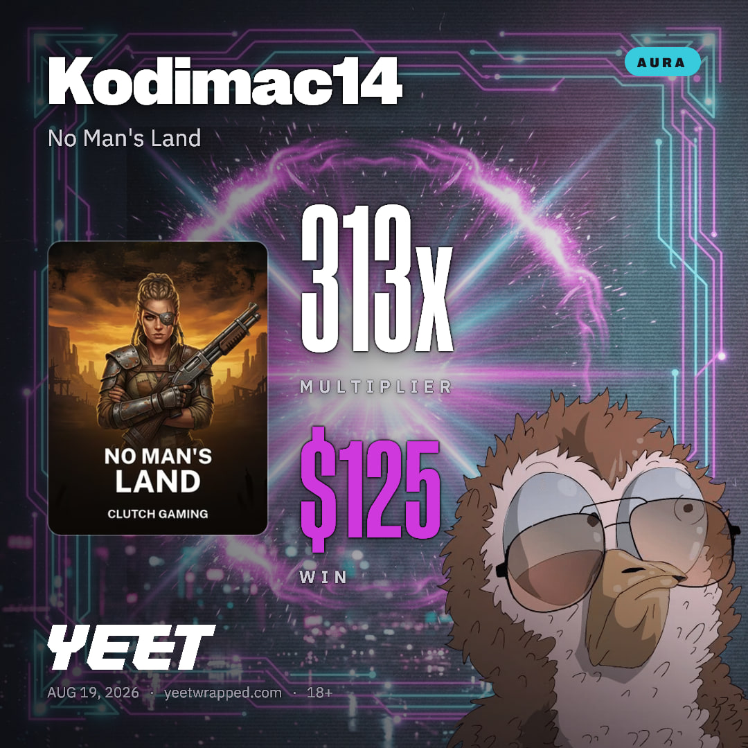 Kodimac14 hit 312.6x on No Man's Land