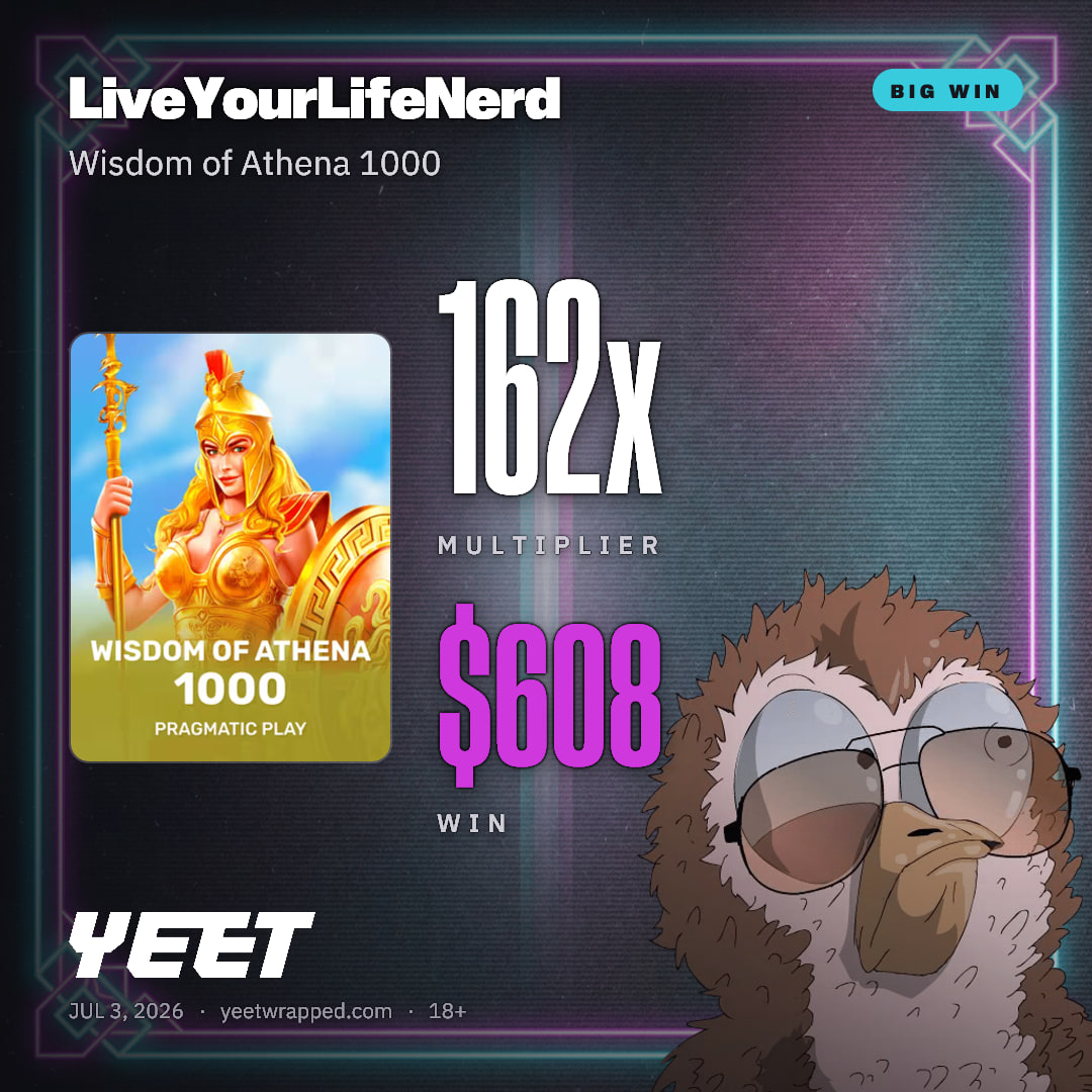 LiveYourLifeNerd hit 162.1x on Wisdom of Athena 1000