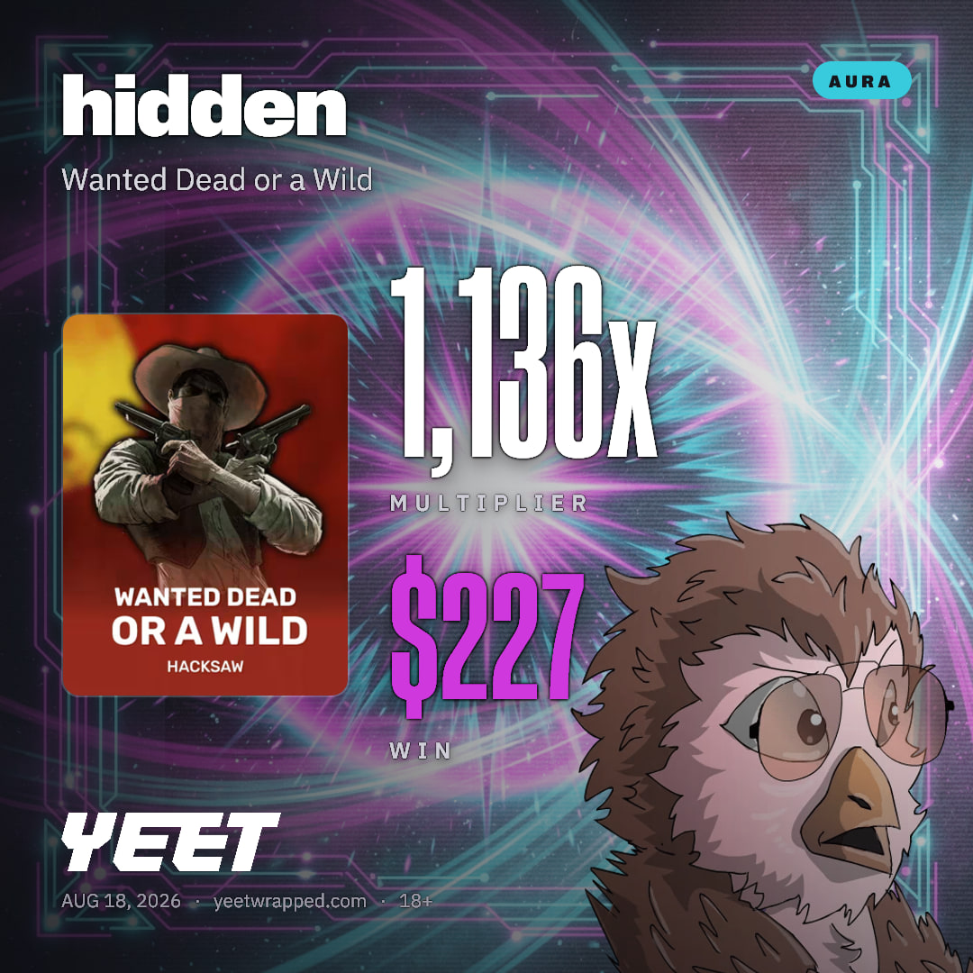 hidden hit 1,136x on Wanted Dead or a Wild
