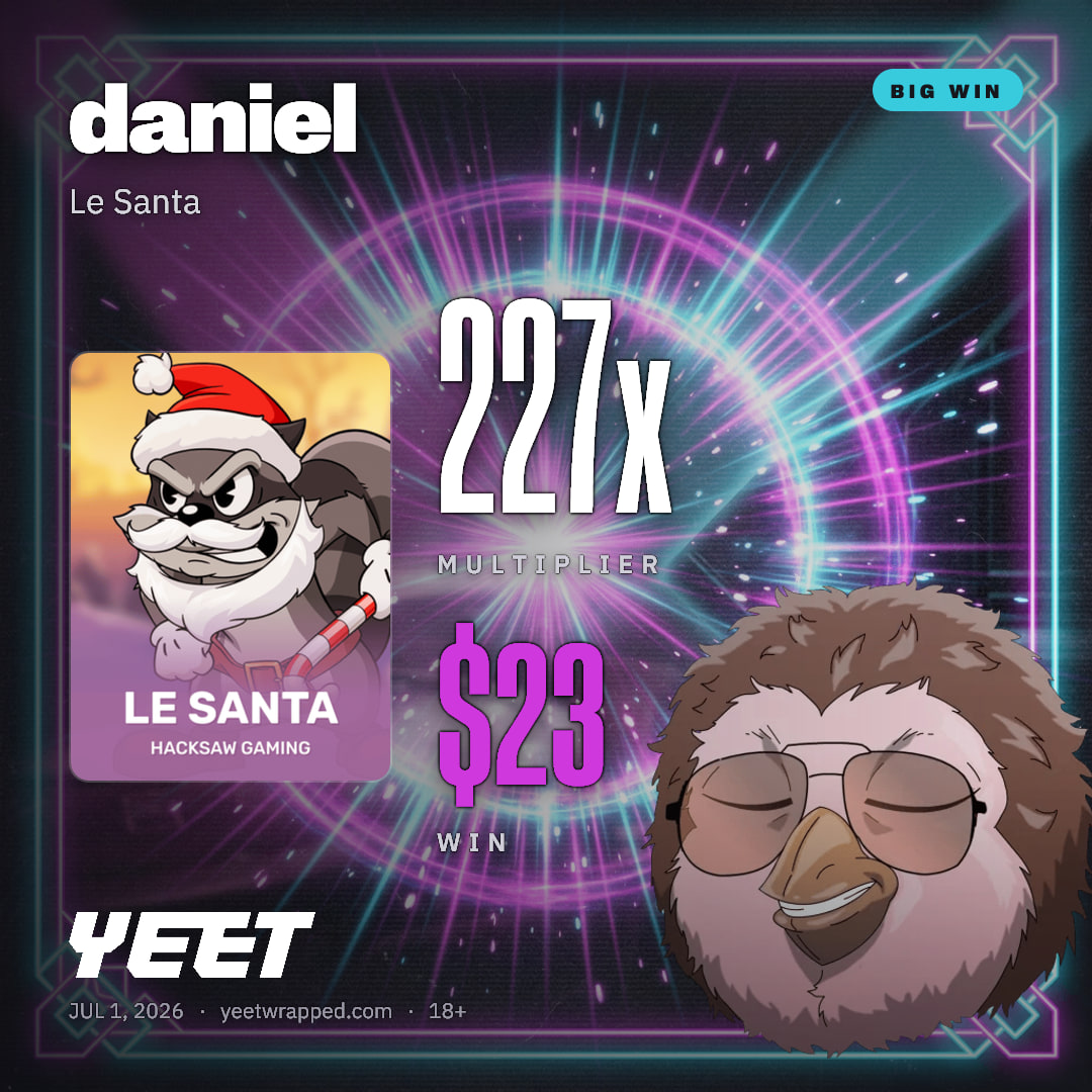 daniel hit 227.4x on Le Santa