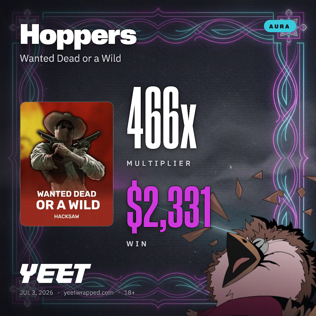 Hoppers hit 466.2x on Wanted Dead or a Wild