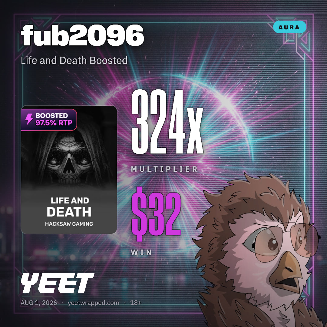 fub2096 hit 324.3x on Life and Death Boosted