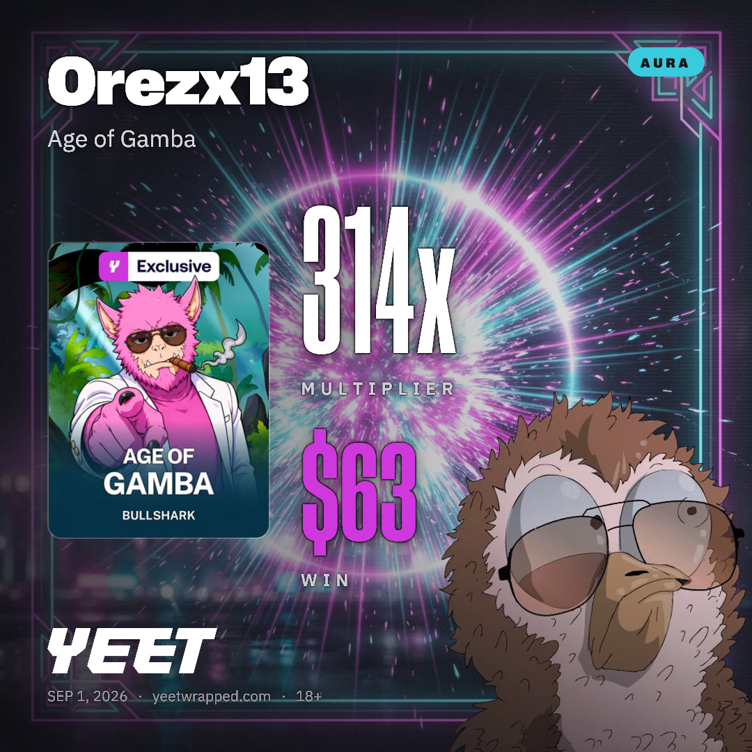 Orezx13 hit 314.2x on Age of Gamba