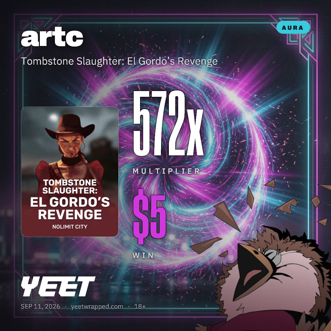 artc hit 571.8x on Tombstone Slaughter: El Gordo’s Revenge