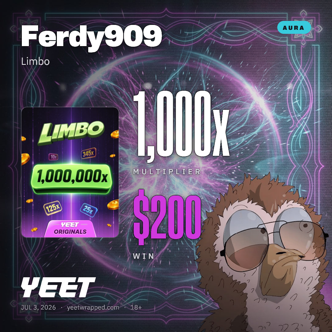 Ferdy909 hit 1,000x on Limbo
