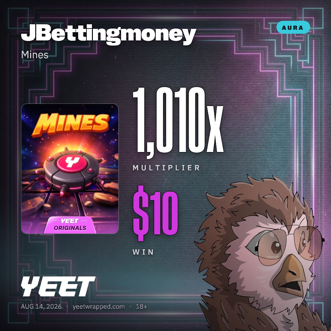 JBettingmoney hit 1,010x on Mines