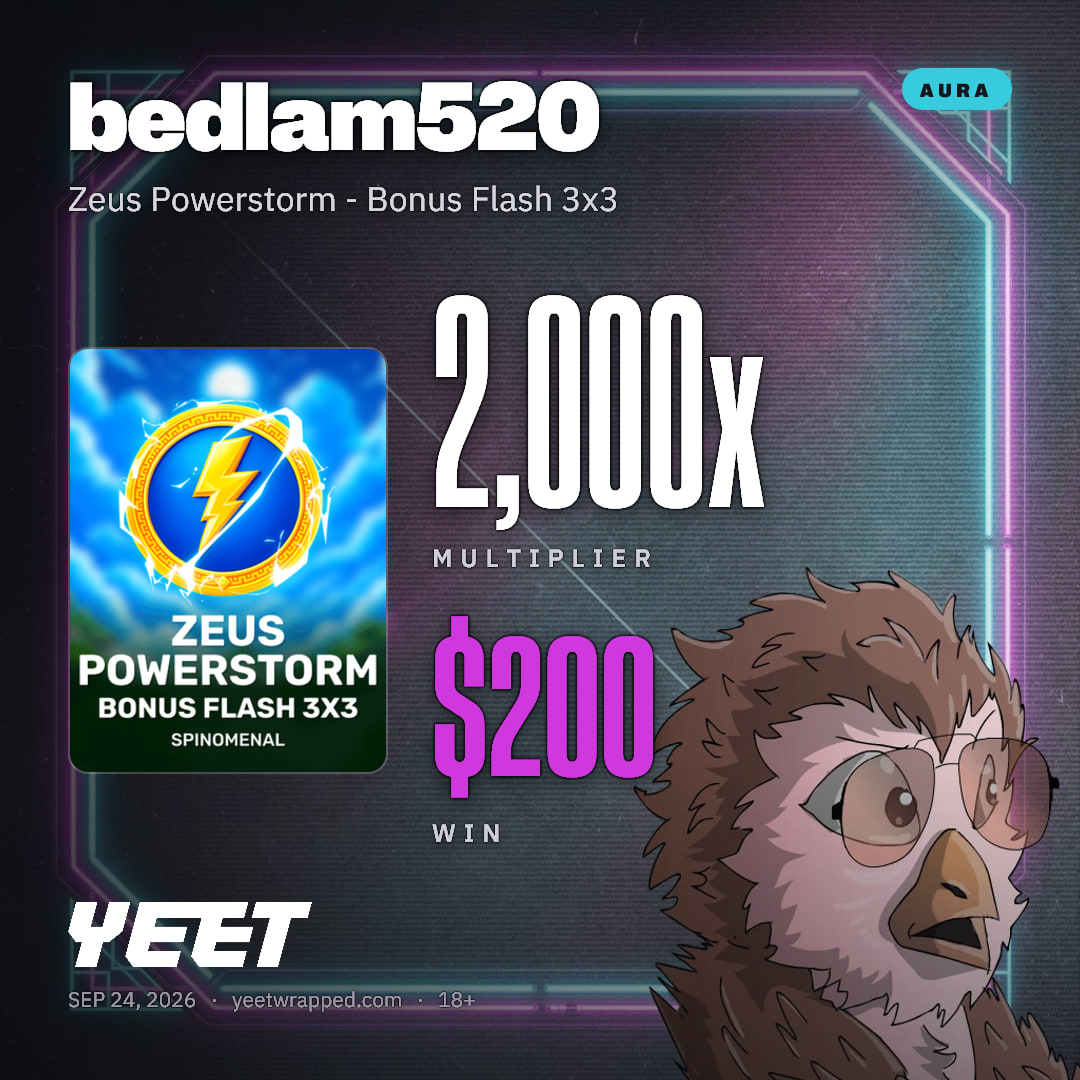 bedlam520 hit 2,000x on Zeus Powerstorm - Bonus Flash 3x3