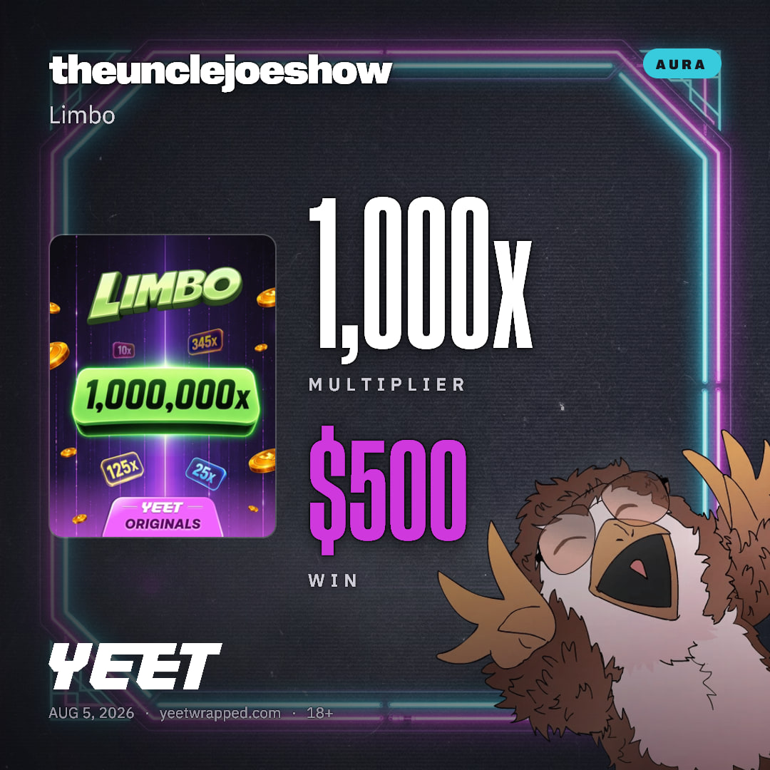 theunclejoeshow hit 1,000x on Limbo