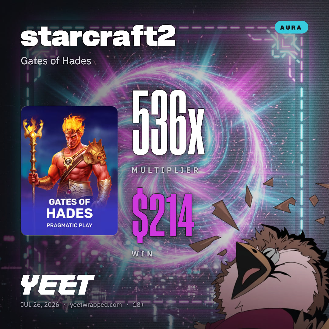 starcraft2 hit 535.7x on Gates of Hades