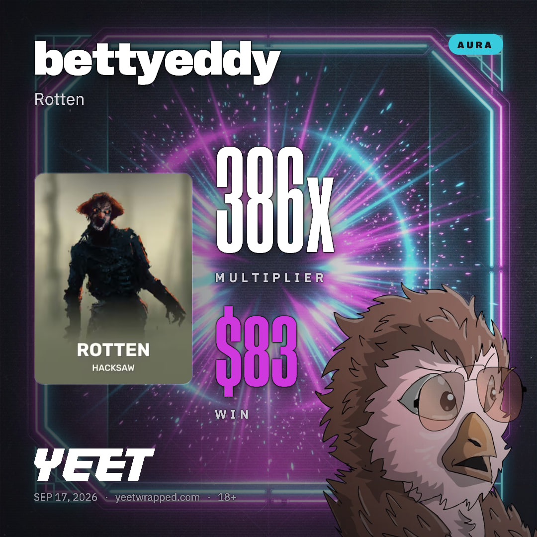 bettyeddy hit 386.5x on Rotten