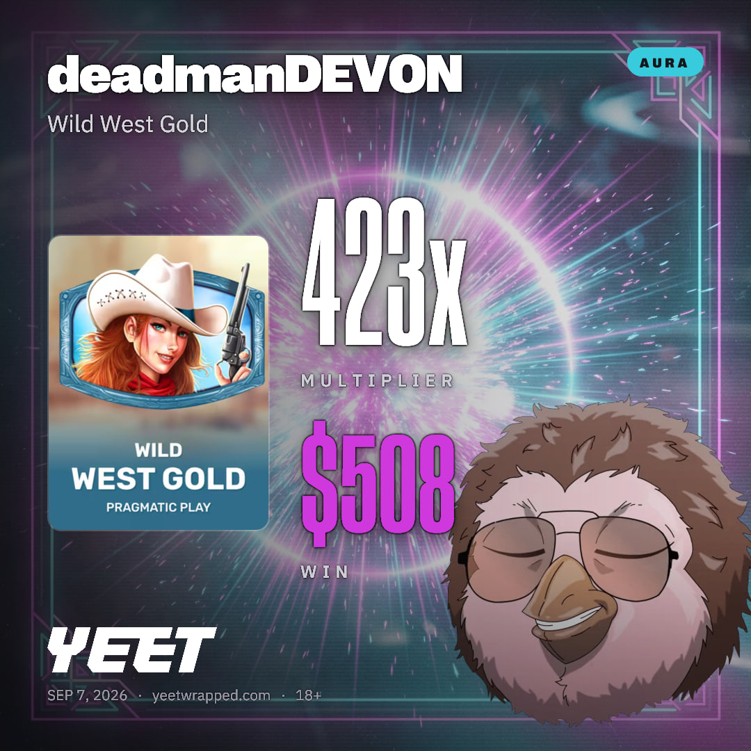 deadmanDEVON hit 423.4x on Wild West Gold