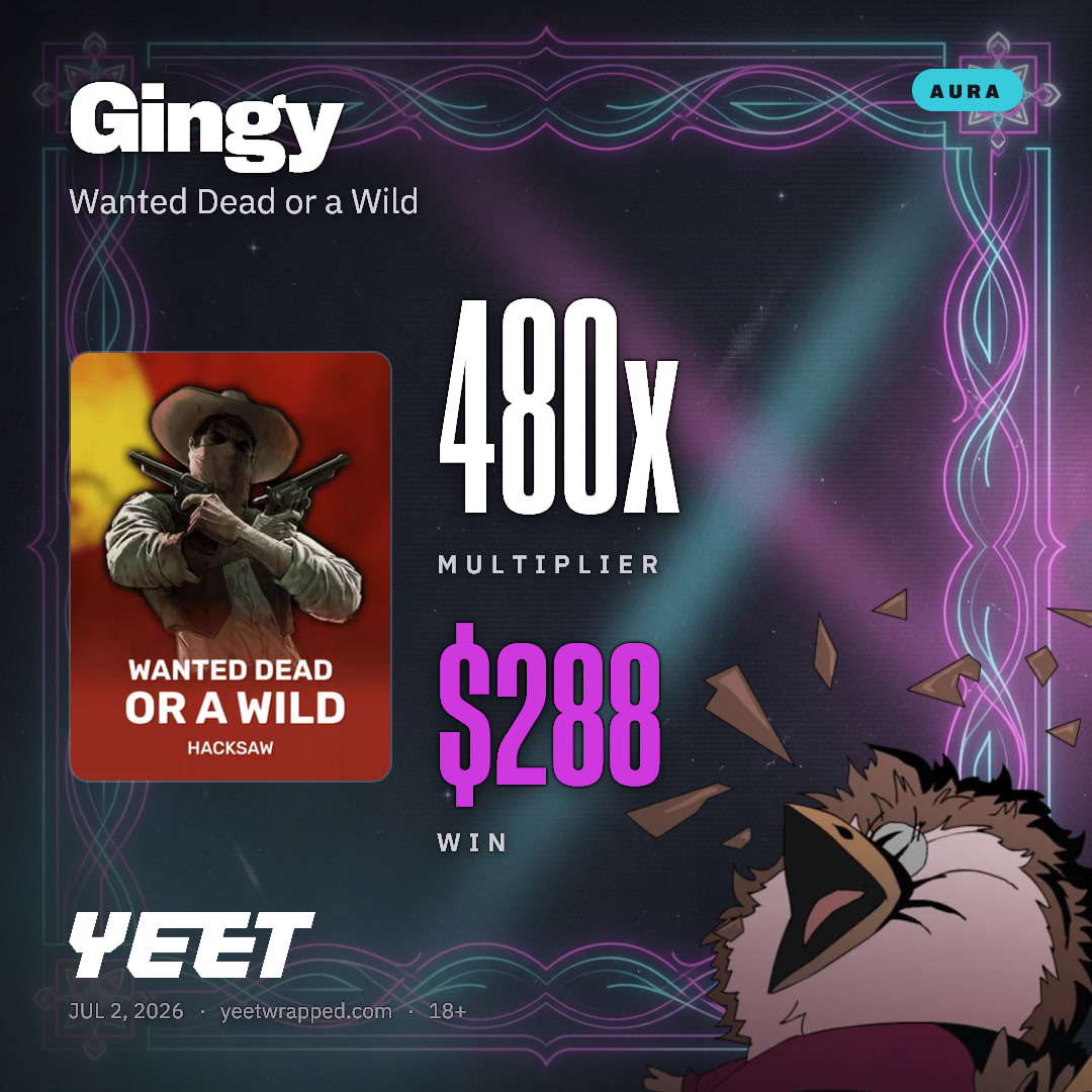 Gingy hit 480x on Wanted Dead or a Wild