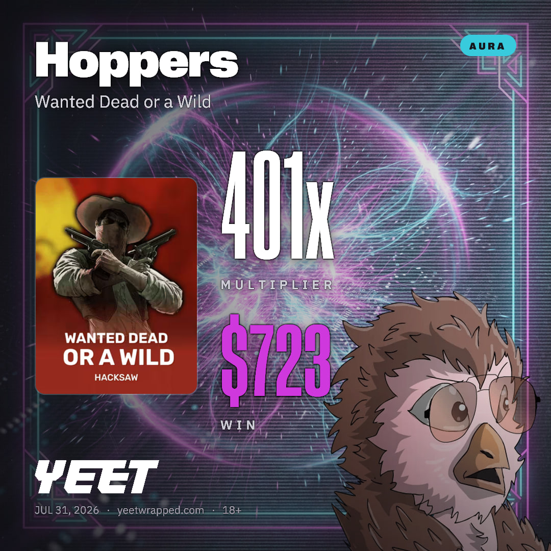 Hoppers hit 401.4x on Wanted Dead or a Wild