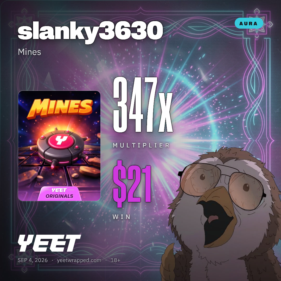 slanky3630 hit 346.9x on Mines