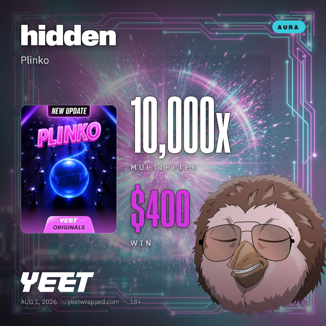 hidden hit 10,000x on Plinko