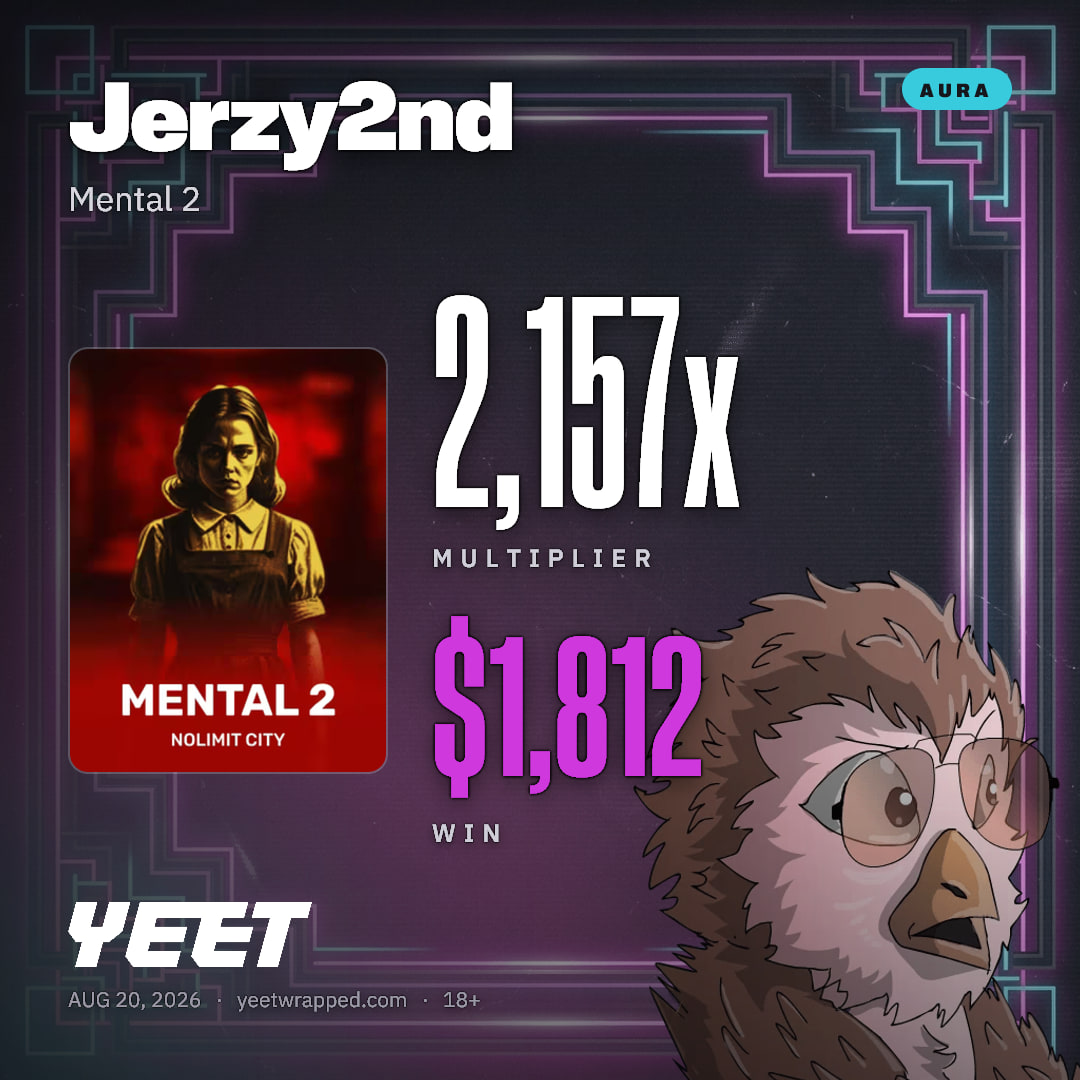 Jerzy2nd hit 2,157x on Mental 2