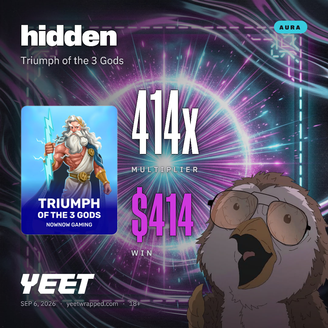 hidden hit 414.1x on Triumph of the 3 Gods