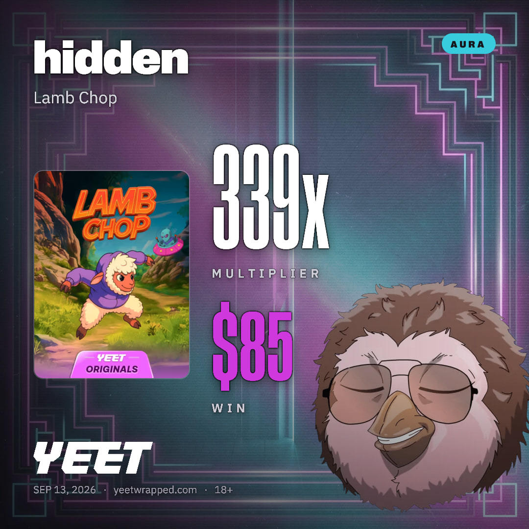 hidden hit 338.7x on Lamb Chop
